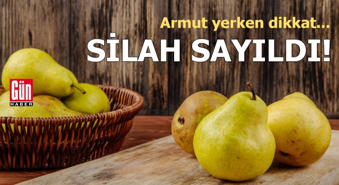 Armut yerken dikkat: Silah sayıldı