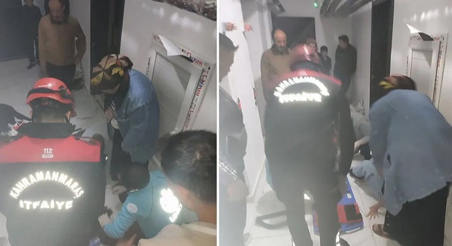 Asansör 9 kat aşağı düştü: 5 yaralı