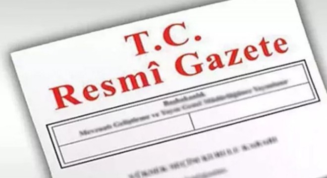 Atama kararları Resmi Gazete’de
