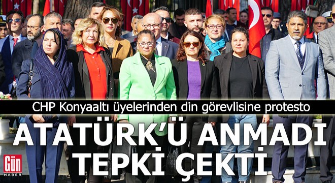 Atatürk'ü anmadı, tepki çekti