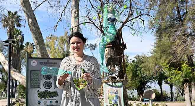 Atıklardan sanata: Puşkin'in şiiri Antalya'da heykele dönüştü