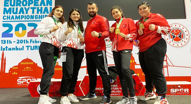 Avrupa Muaythai Şampiyonası'nda Antalya'ya 5 madalya