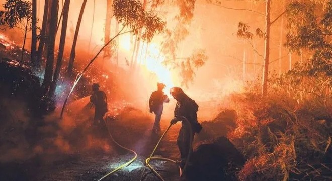 Avrupa’da yangınlar beş kat arttı