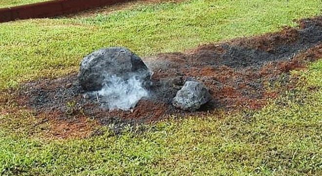 Avustralya’da meteor sanılan 'kaya parçası' panik yarattı