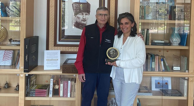 Aziz Sancar ile Canan Dağdeviren buluştu