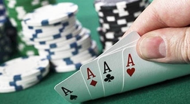 Bağ evine kumar baskını