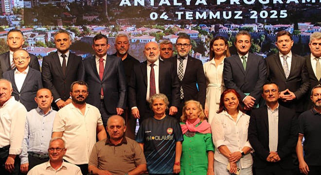 Bakan Yardımcısı Sağlam, Antalya'da toplantıya katıldı