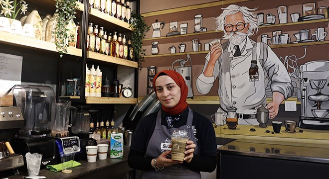 Barista kursunu bitirip Bağ-Kafe'de işe başladılar