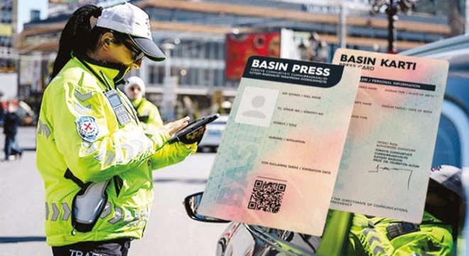 Basın kartını ibraz eden gazetecilerden, ayrıca kimlik talep edilmeyecek