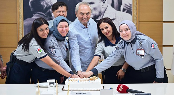 Başkan Kocagöz'den güvenlik görevlilerine teşekkür