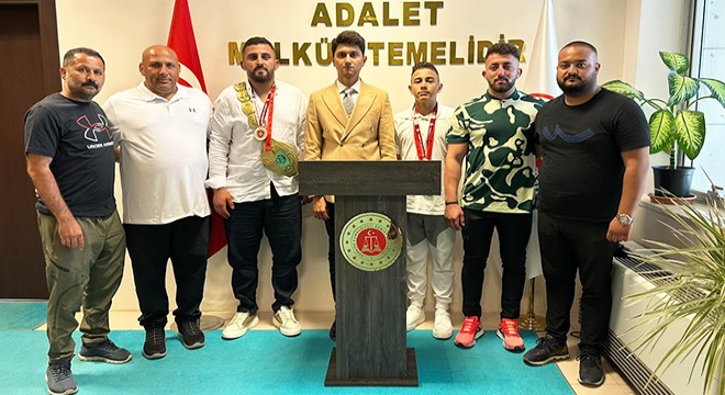 Başsavcı Özel, Çilenker kardeşleri makamında kabul etti