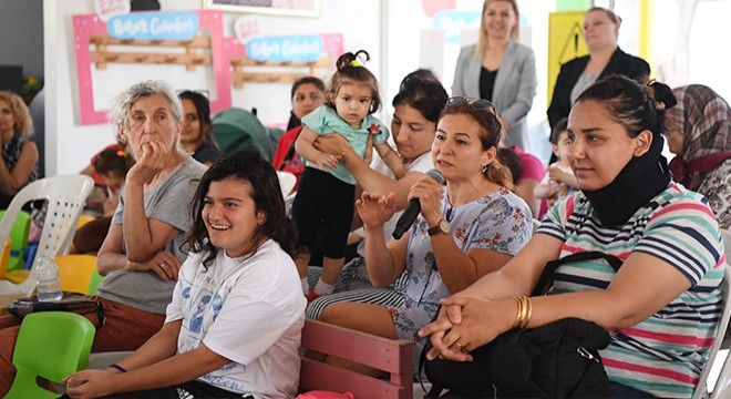 Bebek Parkı'nda anne ve çocuk sağlığı söyleşisi