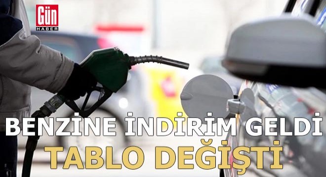 Benzine indirim geldi, tablo değişti