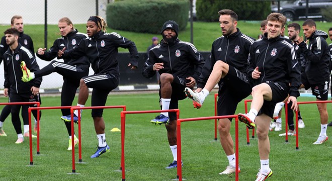 Beşiktaş'ta Aytemiz Alanyaspor mesaisi devam etti