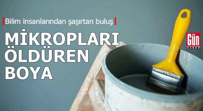 Bilim insanlarından şaşırtan buluş! Mikropları öldüren boya
