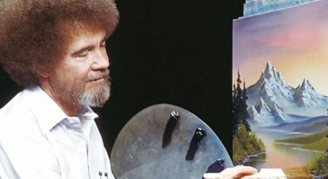 Bob Ross'un meşhur programındaki o tablo satılıyor