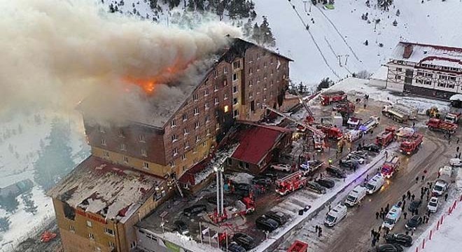 Kartalkaya'daki otel yangınıyla ilgili yayın yasağı kaldırıldı