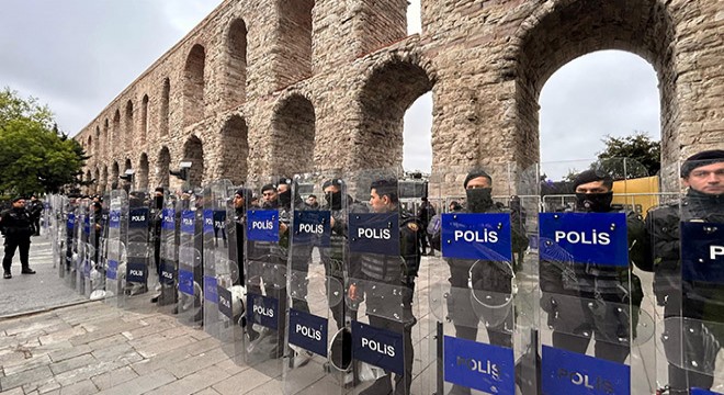 Bozdoğan Kemeri'nde polis önlemi