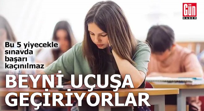 Bu 5 yiyecekle sınavda başarı kaçınılmaz!