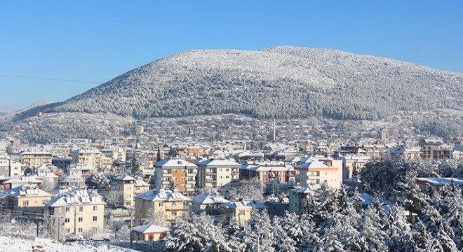 Bucak beyaza büründü