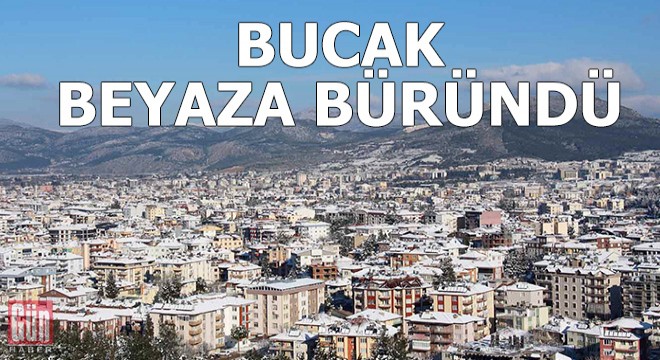 Bucak beyaza büründü