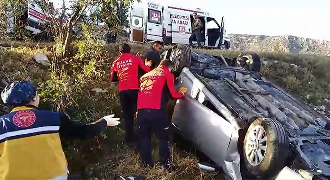 Bucak'ta kaza: 1 yaralı