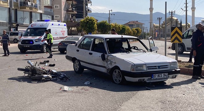 Bucak'ta kaza: 2 yaralı