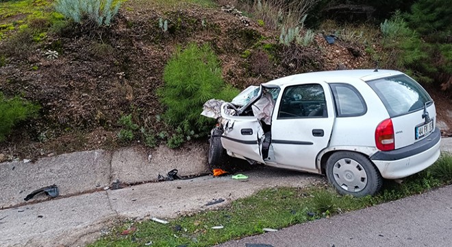 Bucak'ta zincirleme kaza: 1 yaralı