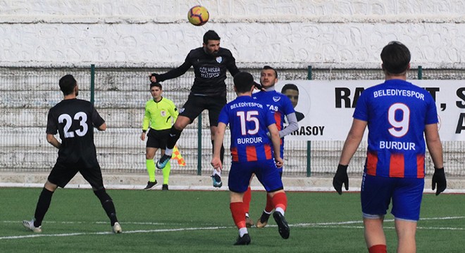 Burdur Birinci Amatör Küme'de gol yağmuru