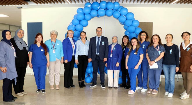 Burdur Devlet Hastanesi'nde diyabet bilgilendirmesi