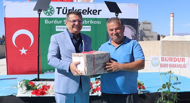 Burdur Şeker Fabrikası'nda kampanya dönemi başladı