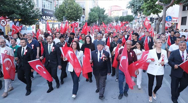 Burdur'da 15 Temmuz anması