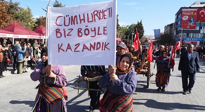 Burdur'da 29 Ekim coşkusu