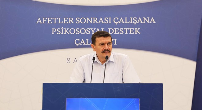 Burdur'da Afetler Sonrası Çalışana Psikososyal Destek Çalıştayı