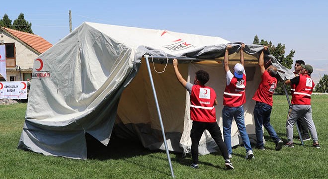 Burdur'da Afetlerde Arama-Kurtarma ve Oryantiring eğitimi