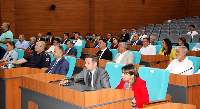 Burdur'da İl Koordinasyon toplantısı