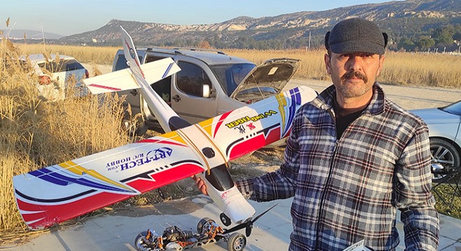 Burdur'da RC model severler pist istedi