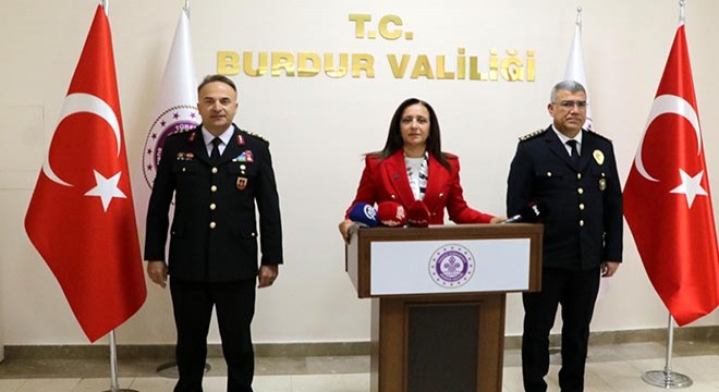 Burdur'da asayiş bilgilendirme toplantısı