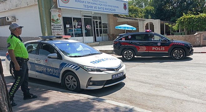 Burdur'da cezaevlerinde tatbikat