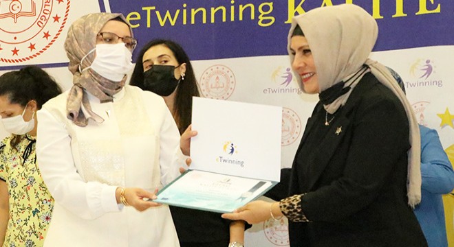Burdur'da eTwinning belge töreni