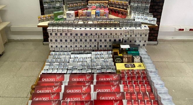 Burdur'da kaçakçılık operasyonu