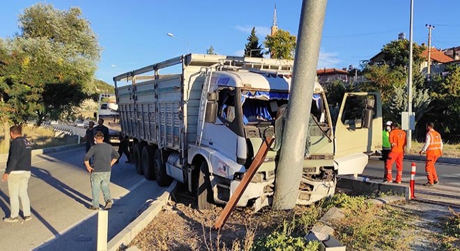 Burdur'da kaza: 1 yaralı