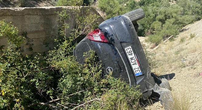 Burdur'da kaza: 1 yaralı