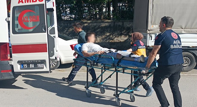 Burdur'da kaza: 1 yaralı
