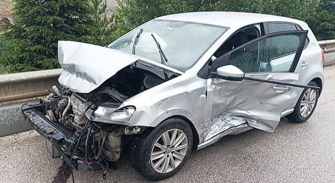 Burdur'da kaza: 1 yaralı