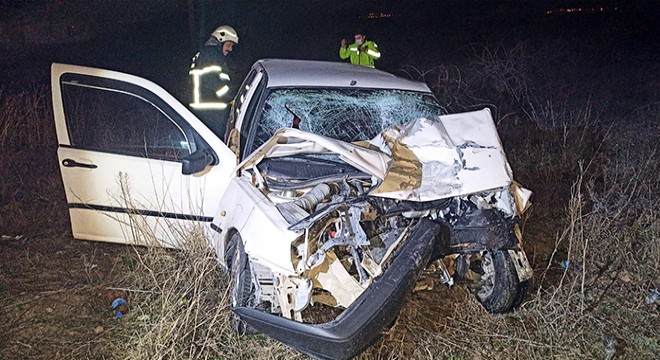 Burdur'da kaza: 2 yaralı