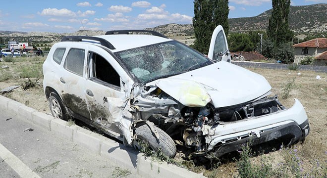 Burdur'da kaza: 2 yaralı
