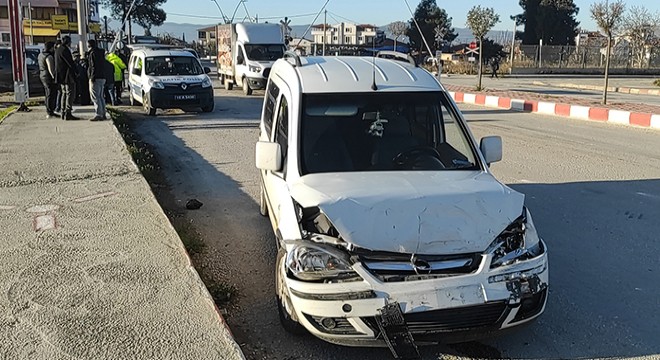 Burdur'da kaza: 2 yaralı