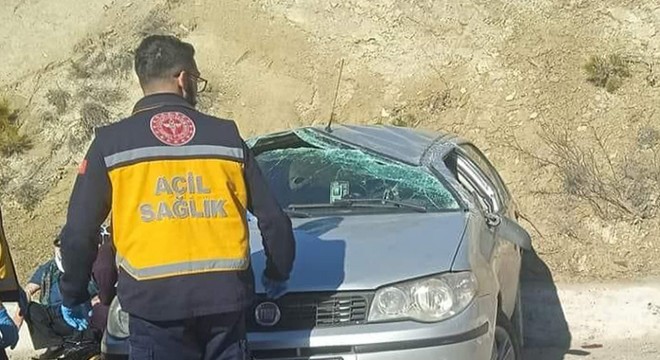 Burdur'da kaza: 2 yaralı
