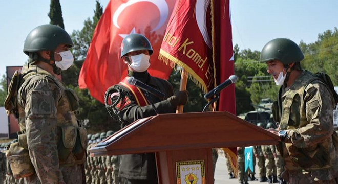 Burdur'da sancak devir teslimi